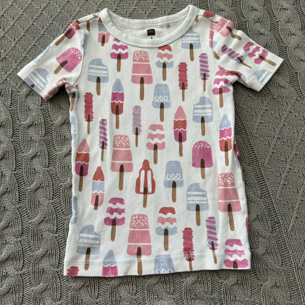 Tea Collection Popsicles Pajama Top ~ 6